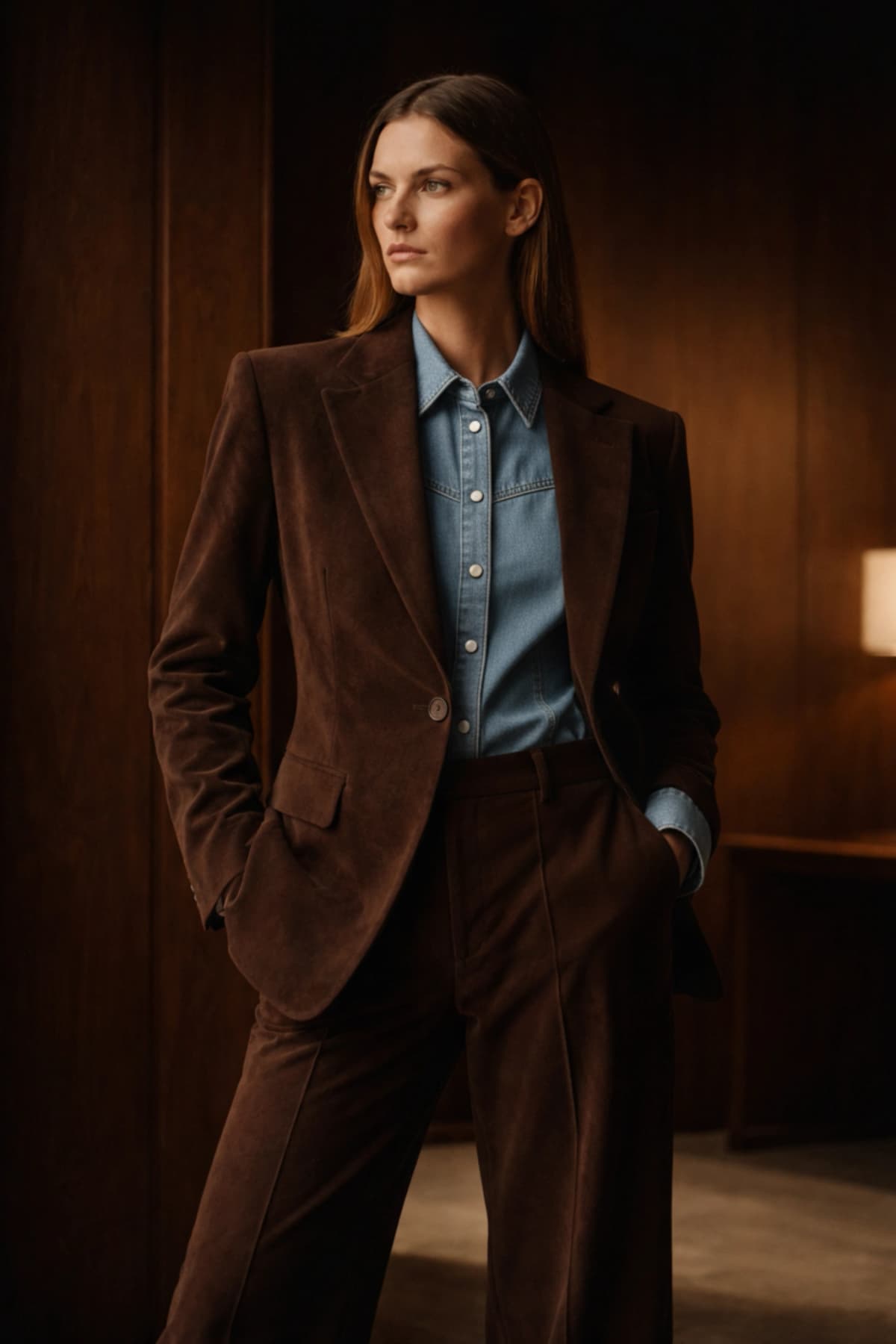 Пример визуальной концепции коллекции одежды